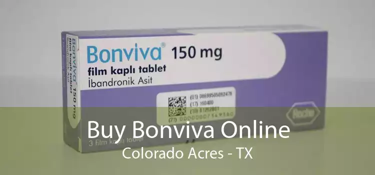 Buy Bonviva Online Colorado Acres - TX